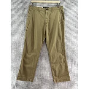 American Eagle Original Boot Pants Mens 32X30 Khaki Beige Mid Rise